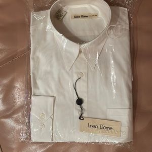 Men’s Long sleeve white shirt M